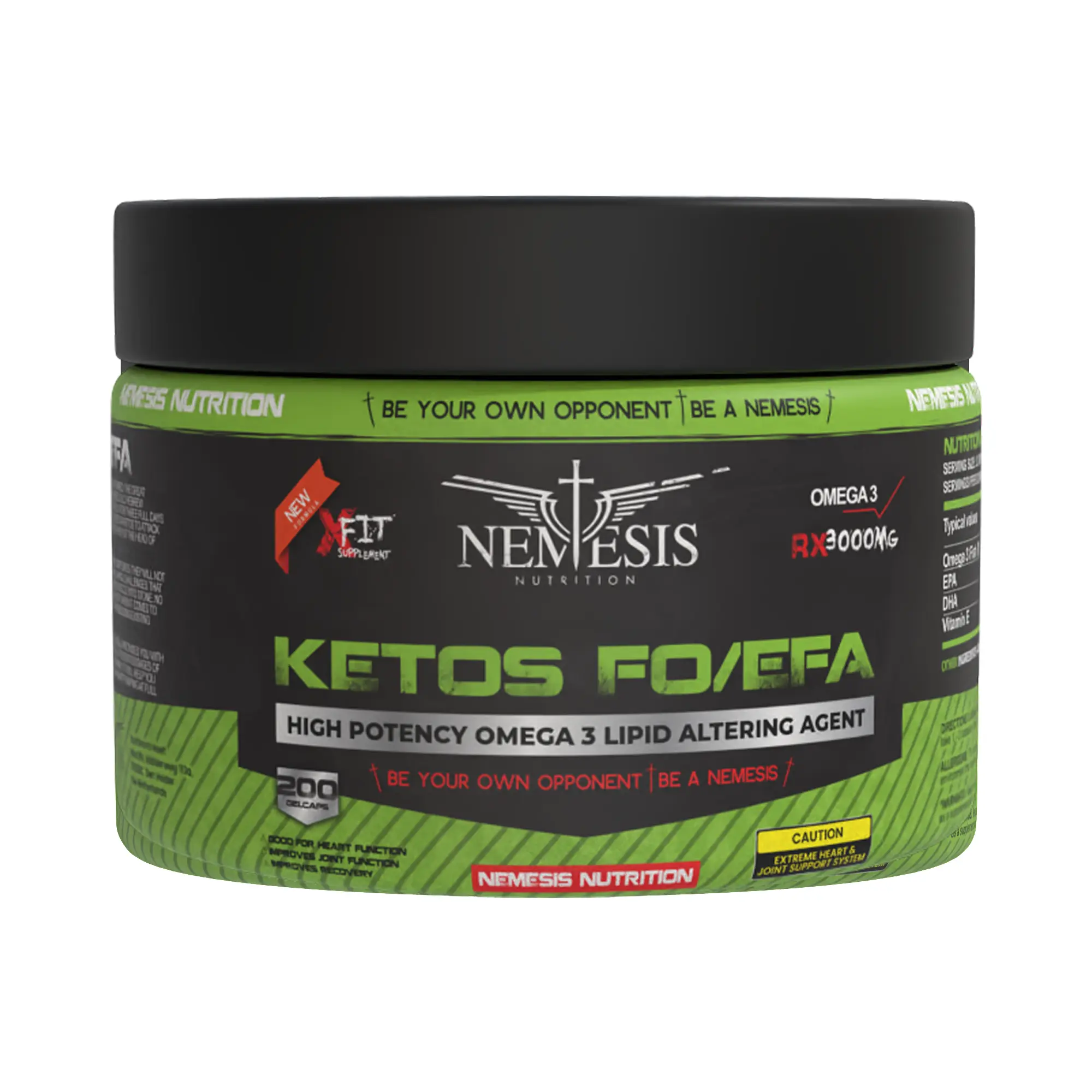 Nemesis KETOS Omega-3 fish oil